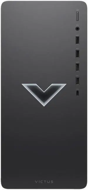 HP Victus 15L TG02-0325m Gaming Desktop AMD Ryzen 5 5600G 3.9 GHz up to 4.4 GHz AMD RADEON RX 6500 XT 16GB DDR4-3200 RAM 256GB PCIe NVMe M.2 SSD Windows 11 Home - 59A32AV-I004