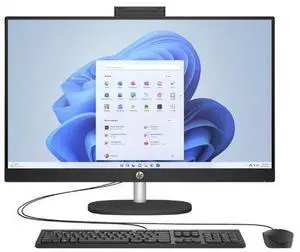 HP 27-cr0000t 27" FHD IPS All-in-One Desktop Intel Core i3-1315U 3.3 GHz up to 4.5 GHz Intel UHD Graphics 8GB DDR4 256GB SSD Windows 11 Home - 946D3AV-V015