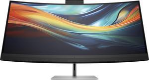 HP Series 7 Pro 39.7" 5K2K Curved Monitor 740pm 21:9 60Hz 5ms GtG, 1000:1, Tilt, Swilvel, and Height & VESA, USB Type-A, USB Type-C, DisplayPort, HDMI and Thunderbolt - 8Y2R2AA