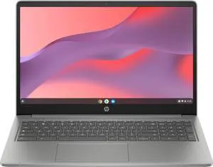 HP Chromebook 15a-nb0013dx 15.6" Intel Processor N200 3.7 GHz 8GB RAM 64GB eMMC Intel UHD Graphics Chrome OS Laptop - 7J267UAR-I202