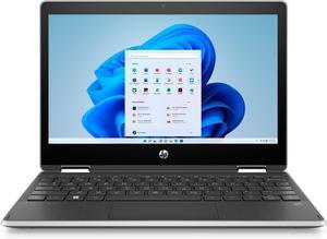 HP Pavilion x360 m Convertible 11m-ap0033dx 11.6" Touch Intel Pentium Silver N5030 1.1 GHz 4GB DDR4 128GB SSD Intel UHD Graphics Windows 11 Home in S mode 2-in-1 Laptop - 4P8M7UA