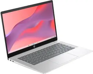 HP Chromebook 14a-nf0101ds 14" Intel Processor N100 up to 3.4 GHz 4GB 128GB UFS Intel UHD Graphics ChromeOS, Silver - A02LJUA