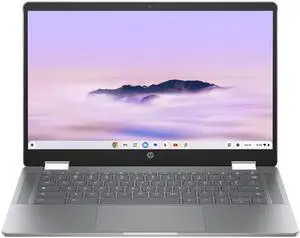 HP Chromebook x360 14b-cd0020ca 14" FHD Touch Intel Core i3-N305 0.8 GHz up to 3.8 GHz 8GB RAM 128GB UFS Intel UHD Graphics ChromeOS, Mineral Silver, Minor Scratches and Dents - 9X2U4UA