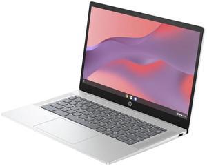 HP Chromebook 14a-nf0201ds 14" Touch Intel Processor N100 up to 3.4 GHz 4GB RAM 128GB UFS Intel UHD Graphics ChromeOS, Silver - A1WS4UA