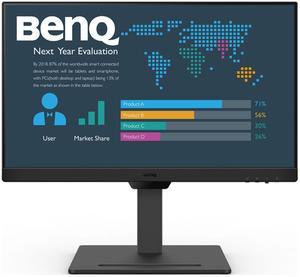 BenQ 27" FHD LED 1080p Monitor 16:9, 100Hz, 1300:1, Brightness 250 nits, 2Wx2 Speaker HDMI & DisplayPort, Tilt, Swivel, Pivot, Height Adjustment Stand