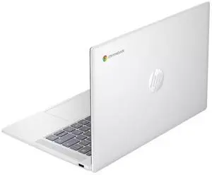 HP Chromebook 14a-nf0012tg 14" Intel Processor N200 3.7 GHz 4GB 128GB UFS Intel UHD Graphics Chrome OS Laptop, Silver - 9P1U4UAR-I602