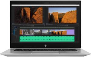 HP ZBook Studio G5 15.6" FHD Intel Core i7-8850H 2.6 GHz up to 4.3 GHz 32GB DDR4 512GB PCIe NVMe SSD NVIDIA Quadro P1000 Backlit KB, Windows 11 Pro Laptop, Gray - 5MA22UC-I114