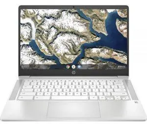 HP Chromebook 14a-na0122od 14" Intel Pentium Silver N5030 1.10 GHz up to 3.10GHz 4GB 64GB eMMC Intel UHD Graphics 605 Chrome OS Laptop - 4N1B0UA