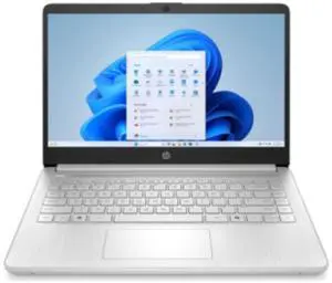 HP 14-dq6011dx 14" Intel N150 0.8 GHz up to 3.6 GHz 4GB DDR4 128GB UFS Intel UHD Graphics Windows 11 Home Laptop, Silver - B4HN6UA