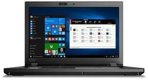 Lenovo ThinkPad P52 15.6" FHD Intel Core i7-8850H 2.6 GHz up to 4.3 GHz 32GB DDR4 RAM 256GB SSD Quadro P1000 Windows 11 Pro Laptop, B Grade, Black - 20MAS17200
