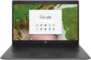 HP Chromebook 14 G6 14" FHD Intel Celeron N4120 1.10 GHz up to 2.6 GHz 8GB RAM 64GB eMMC Intel UHD Graphics 600 ChromeOS Laptop, Black - 1A749UT