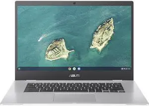 ASUS Chromebook CX1 15.6" FHD Intel Pentium Silver N6000 1.1 GHz up to 3.3 GHz 4GB 64GB eMMC Intel UHD Graphics Chrome OS Laptop, Silver, Minor Scratches and Dents - CX1500CKA-SB91-CB