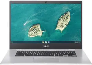 ASUS Chromebook CX1 15.6" FHD Intel Celeron N3350 1.1 GHz up to 2.4 GHz 8GB 64GB eMMC Intel HD Graphics 500 Chrome OS Laptop, Silver, Minor Scratches and Dents - CX1500CNA-BB01-CB