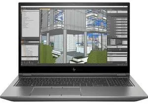 HP ZBook Fury 15 G7 Mobile Workstation 15.6" FHD Intel Core i7-10850H 2.7 GHz 32 GB DDR4 512 GB SSD NVIDIA Quadro T2000 with Max-Q Design Windows 11 Pro Laptop, Gray - Minor Scratches and Dents