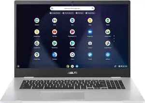ASUS Chromebook CX1 (CX1700) 17.3" FHD Intel Celeron N4500 1.1 GHz up to 2.8 GHz 4GB 32GB eMMC Intel UHD Graphics Chrome OS Laptop, Mineral Grey - CXB170CKA-212.BCLN6