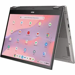 ASUS Chromebook Flip CX3401 14" WUXGA Touch Intel Core i3-1215U 1.2 GHz up to 4.4 GHz 8GB RAM 128GB SSD Intel UHD Graphics ChromeOS Laptop, Gray - CX3401FBA-DS32T-CB ASUS Chromebook Flip CX3401 14" WUXGA Touch Intel Core i3-1215U 1.2 GHz up to 4.4 GHz 8GB RAM 128GB SSD Intel UHD Graphics ChromeOS Laptop, Gray - CX3401FBA-DS32T-CB