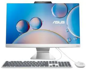 ASUS A3402 23.8" FHD Intel Core i3-1215U 1.2 GHz up to 4.4 GHz 8GB DDR4 512GB SSD Intel UHD Graphics Windows 11 Home All-in-One Desktop, White - A3402WBAK-BBI3-CB