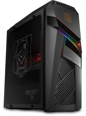 ASUS ROG GL12CM-DH781-COD Intel Core i7-8700K 3.7 GHz up to 4.7 GHz 16GB DDR4 2TB HDD NVIDIA GeForce RTX 2080 Windows 10 Home Gaming Desktop, Black - GL12CM-DH781-COD