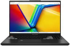 ASUS Vivobook Pro 16X 16" 3.2K OLED Intel Core i9-13980HX 2.2 GHz up to 5.6 GHz 16GB DDR5 1TB SSD NVIDIA GeForce RTX 4070 Windows 11 Home Laptop, Black - K6604JI-ES96