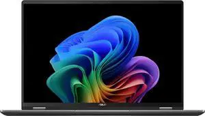 ASUS Vivobook 16 Flip 16" 3K OLED Touch Intel Core Ultra 7 Processor 258V 2.20 GHz up to 4.80 GHz 32GB 1TB M.2 NVMe SSD Intel Arc Graphics Windows 11 Home Laptop, Grey - TP3607SA-PS77T