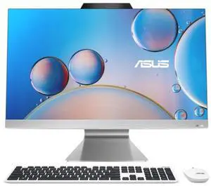 ASUS 27" FHD Touch AMD Ryzen 5 7520U 2.8 GHz up to 4.3 GHz 16GB RAM 512GB SSD AMD Radeon 610M Windows 11 Home All-in-One Desktop, White - M3702WFAK-DSR5-CB ASUS 27" FHD Touch AMD Ryzen 5 7520U 2.8 GHz up to 4.3 GHz 16GB RAM 512GB SSD AMD Radeon 610M Windows 11 Home All-in-One Desktop, White - M3702WFAK-DSR5-CB