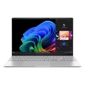 ASUS Vivobook S 15.6" 3K OLED Snapdragon X Elite X1E 78 100 3.4 GHz 32GB RAM 512GB SSD Qualcomm Adreno Windows 11 Home Laptop, Silver - S5507QA-CB91-CB-I010 ASUS Vivobook S 15.6" 3K OLED Snapdragon X Elite X1E 78 100 3.4 GHz 32GB RAM 512GB SSD Qualcomm Adreno Windows 11 Home Laptop, Silver - S5507QA-CB91-CB-I010