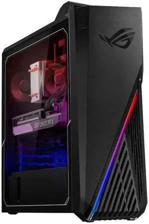 ASUS ROG Strix GA15 AMD Ryzen 7 5800X 3.8 GHz up to 4.7 GHz 16GB DDR4 1TB SSD NVIDIA GeForce GTX 1660 Ti Windows 11 Home Gaming Desktop, Black - G15DK-CCR760TI-CB ASUS ROG Strix GA15 AMD Ryzen 7 5800X 3.8 GHz up to 4.7 GHz 16GB DDR4 1TB SSD NVIDIA GeForce GTX 1660 Ti Windows 11 Home Gaming Desktop, Black - G15DK-CCR760TI-CB