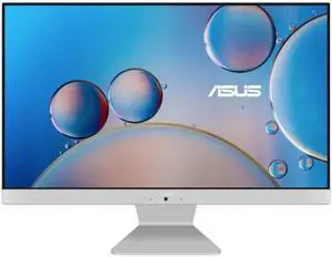 ASUS M3400WYA 23.8" FHD AMD Ryzen 5 5625U 2.30 GHz up to 4.3 GHz 8GB RAM 512GB SSD AMD Radeon Graphics Windows 11 Home All-in-One Desktop, White - M3400WYA-BBR5-CB-1 ASUS M3400WYA 23.8" FHD AMD Ryzen 5 5625U 2.30 GHz up to 4.3 GHz 8GB RAM 512GB SSD AMD Radeon Graphics Windows 11 Home All-in-One Desktop, White - M3400WYA-BBR5-CB-1