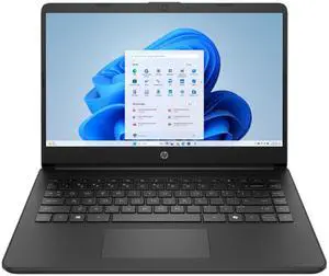 HP 14-dq6017nr 14" Intel N150 0.8 GHz up to 3.6 GHz 4 GB DDR4 64 GB eMMC Intel UHD Graphics Windows 11 Home in S mode Laptop, Jet Black - BE1C3UA HP 14-dq6017nr 14" Intel N150 0.8 GHz up to 3.6 GHz 4 GB DDR4 64 GB eMMC Intel UHD Graphics Windows 11 Home in S mode Laptop, Jet Black - BE1C3UA