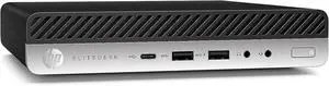 HP EliteDesk 800 G4 Intel Core i5 8500T 2.1 GHz up to 3.5 GHz 8 GB DDR4 256GB SSD Intel UHD Graphics 630 Windows 11 Pro Desktop, Black, Minor Scratches and Dent - 4CB30UT-I011 HP EliteDesk 800 G4 Intel Core i5 8500T 2.1 GHz up to 3.5 GHz 8 GB DDR4 256GB SSD Intel UHD Graphics 630 Windows 11 Pro Desktop, Black, Minor Scratches and Dent - 4CB30UT-I011