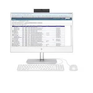 HP EliteOne 800 23.8" FHD Touch Intel Core i5-9500 3.00 GHz up to 4.4 GHz 8 GB DDR4 256 GB SSD Intel HD Graphics 630 Windows 11 Pro All-in-One, White - 7HY04UT HP EliteOne 800 23.8" FHD Touch Intel Core i5-9500 3.00 GHz up to 4.4 GHz 8 GB DDR4 256 GB SSD Intel HD Graphics 630 Windows 11 Pro All-in-One, White - 7HY04UT