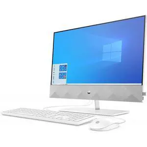 HP Pavilion 24-K0225M 23.8" FHD IPS Touchscreen AMD RYZEN 3 4300U 2.7 GHz up to 3.7 GHz 12GB RAM 256GB SSD AMD Radeon Graphics Windows 11 Home All-in-One Desktop, White - 7TC03AV-V010 HP Pavilion 24-K0225M 23.8" FHD IPS Touchscreen AMD RYZEN 3 4300U 2.7 GHz up to 3.7 GHz 12GB RAM 256GB SSD AMD Radeon Graphics Windows 11 Home All-in-One Desktop, White - 7TC03AV-V010