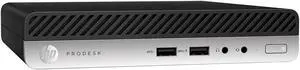 HP ProDesk 400 G4 Mini Intel Core i3-8300T 3.2 GHz 16GB DDR4 128GB SSD Intel UHD Graphics 630 Windows 10 Pro Desktop, Black - 9LD87U8 HP ProDesk 400 G4 Mini Intel Core i3-8300T 3.2 GHz 16GB DDR4 128GB SSD Intel UHD Graphics 630 Windows 10 Pro Desktop, Black - 9LD87U8