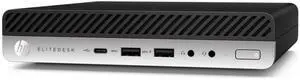 HP EliteDesk 800 G4 DM 65W Intel Core i5-8500 3 GHz up to 4.1 GHz 8GB DDR4 256GB SSD Intel UHD Graphics 630 Windows 11 Pro Desktop, Black - 2YH19AV-E010 HP EliteDesk 800 G4 DM 65W Intel Core i5-8500 3 GHz up to 4.1 GHz 8GB DDR4 256GB SSD Intel UHD Graphics 630 Windows 11 Pro Desktop, Black - 2YH19AV-E010