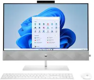 HP Pavilion 27-d0250m AMD Ryzen 3 4300U 2.7 GHz up to 3.7 GHz 16GB DDR4 1TB SSD AMD Radeon Vega Graphics Windows 11 Home All-in-One Desktop, White - 7TC42AV-E010 HP Pavilion 27-d0250m AMD Ryzen 3 4300U 2.7 GHz up to 3.7 GHz 16GB DDR4 1TB SSD AMD Radeon Vega Graphics Windows 11 Home All-in-One Desktop, White - 7TC42AV-E010