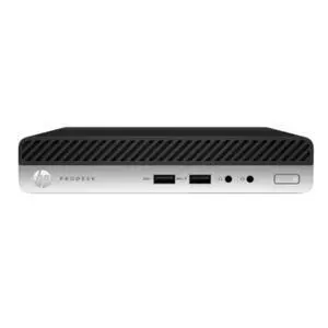 HP ProDesk 400 G4 Intel Core i3-8100T 3.1 GHz 8 GB DDR4 256 GB SSD Windows 10 Pro Desktop Mini, Black - 2ZZ92AV-E010 HP ProDesk 400 G4 Intel Core i3-8100T 3.1 GHz 8 GB DDR4 256 GB SSD Windows 10 Pro Desktop Mini, Black - 2ZZ92AV-E010