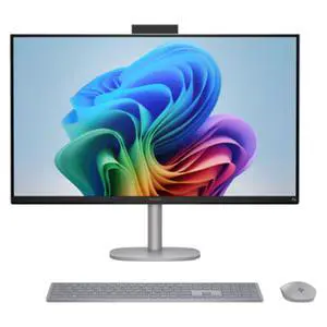 HP OmniStudio X 27-CS1000T 27" 4K UHD IPS Intel Core Ultra 7 256V 2.2 GHz 16GB RAM 512GB SSD Intel Arc 140V Windows 11 Home All-in-One Desktop, Meteor Silver - A31RWAV-V020 HP OmniStudio X 27-CS1000T 27" 4K UHD IPS Intel Core Ultra 7 256V 2.2 GHz 16GB RAM 512GB SSD Intel Arc 140V Windows 11 Home All-in-One Desktop, Meteor Silver - A31RWAV-V020