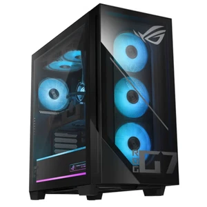 ASUS ROG GM700 58L AMD Ryzen 7 8700F 4.1 GHz up to 5.0 GHz 32GB DDR5 1TB SSD NVIDIA GeForce RTX 5060 DUAL Windows 11 Home Gaming Desktop, Black - GM700TZ-IB766 ASUS ROG GM700 58L AMD Ryzen 7 8700F 4.1 GHz up to 5.0 GHz 32GB DDR5 1TB SSD NVIDIA GeForce RTX 5060 DUAL Windows 11 Home Gaming Desktop, Black - GM700TZ-IB766