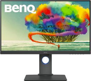 BenQ DesignVue PD2705Q 27" Quad HD 2560 x 1440 2K 5ms (GTG) 60Hz HDMI DisplayPort USB Type-C Built-in Speakers Anti-Glare Backlit LED Designer IPS Monitor