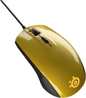 SteelSeries Rival 100, Optical Gaming Mouse - Alchemy Gold SteelSeries Rival 100, Optical Gaming Mouse - Alchemy Gold
