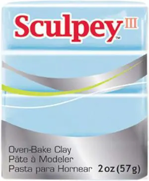 Sculpey III Polymer Clay 2oz Sky Blue 715891111444