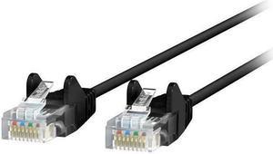 Belkin Ce001b07-Blk-S 7 Ft. Cat 6 Black 28 Awg Utp Snagless Patch Network Cable