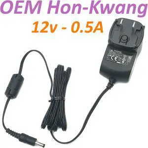 NEW Genuine HON-KWANG AC Adapter HK-AP-120A050-CP 12V 0.5A I.T.E Power Supply
