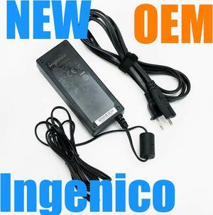 New OEM Ingenico AC Adapter 8V 3A Power Supply for ISC250 Payment Terminal w/PC