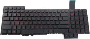 replacement keyboard for Asus G751JL G751JM G751JM G751JT G751JY  0KNB0-E601US00