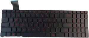 replacement keyboard for Asus ROG GL552VL GL552VW GL552VX GL552JX Backlit US