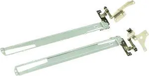 New LCD Screen Bracket Hinges Set L + R Replacement for Dell Inspiron 17 (3780 / 5770 / 5775) P35E P/N:2KVR4 02KVR4 45M02 045M02