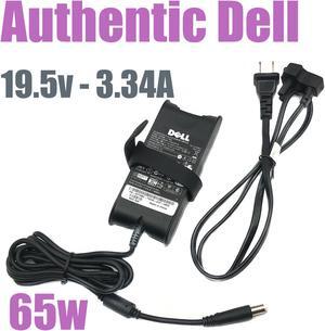 Genuine Dell 65W ADP-65JB C NX061 AC Adapter Power Charger 65W Laptop W/P.Cord