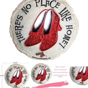 Spoontiques - Garden Décor - Ruby Slippers Stepping Stone - Decorative Stone ... Spoontiques - Garden Décor - Ruby Slippers Stepping Stone - Decorative Stone ...