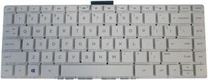 laptop keyboard for HP Stream 14AX White color US